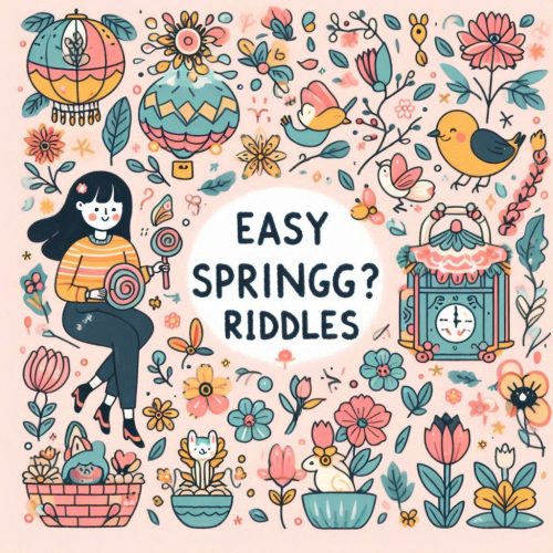 Easy Spring Riddles for Kids and Beginners